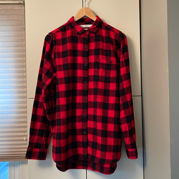 Woolrich, Pemberton, M, buffalo check (red/black plaid), secret pocket with flap - Picture 1 of 12